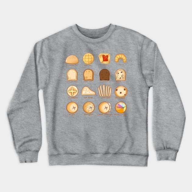 Bread encyclopedia Crewneck Sweatshirt by Applemint